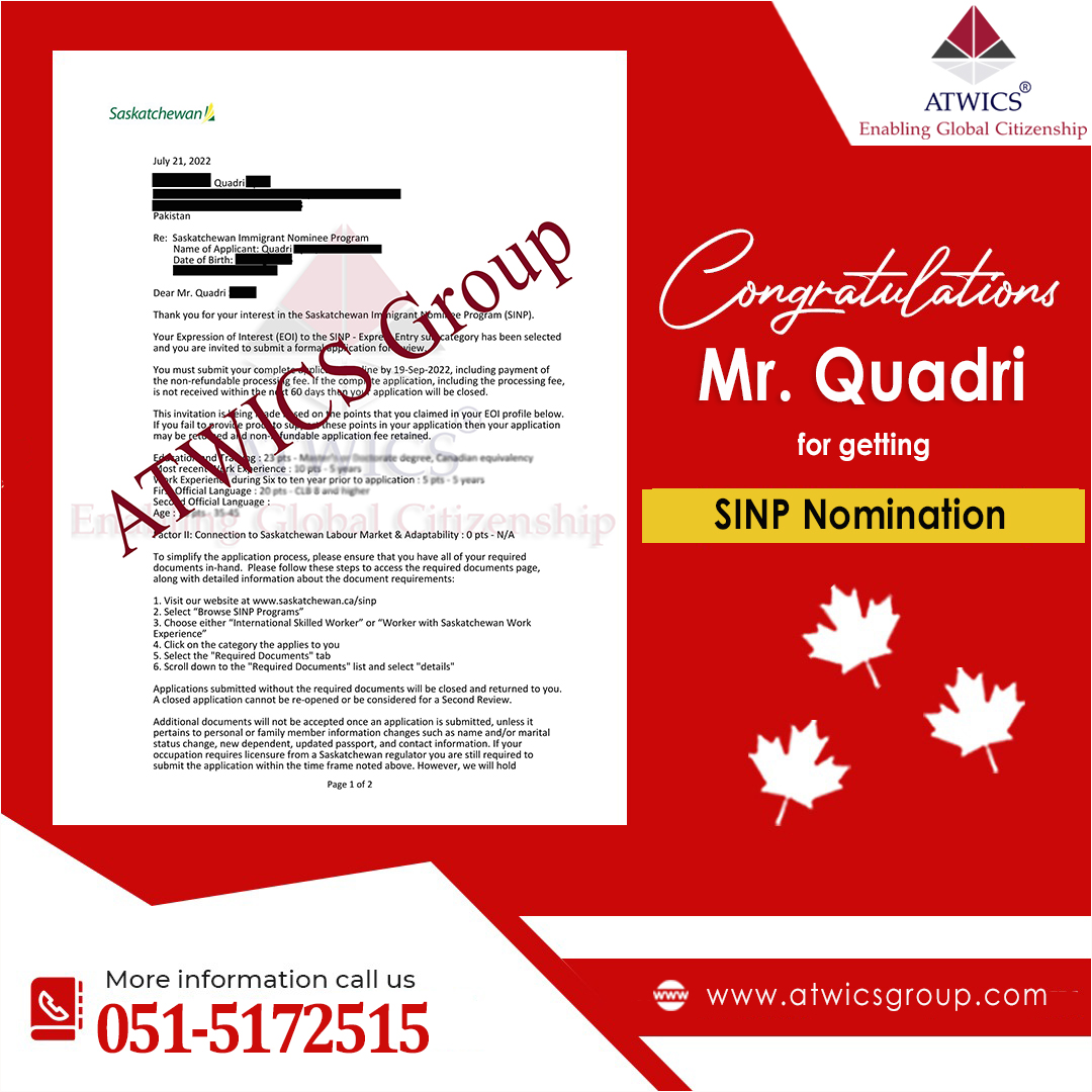 Qaudari SNIP Nomination