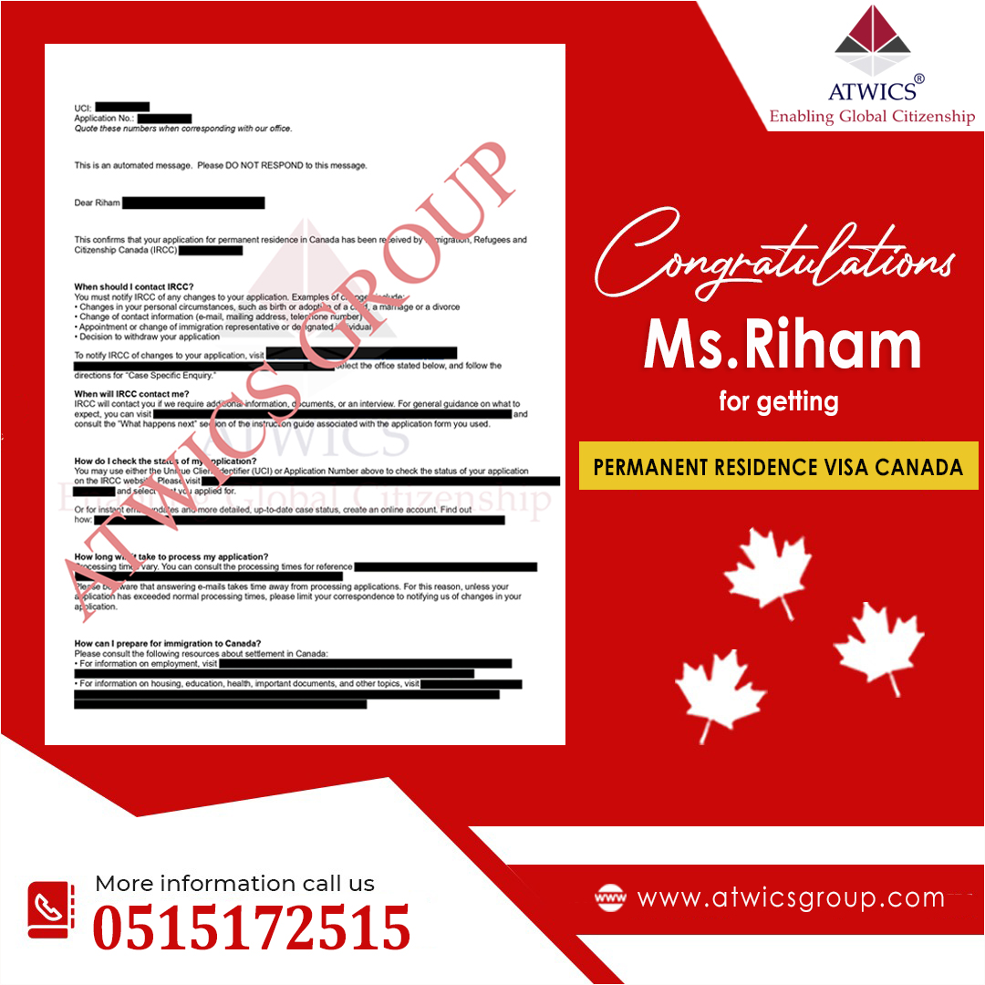 RWP Ms Riham nomination