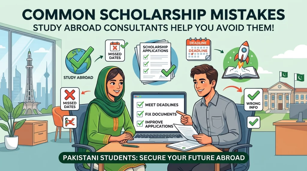 How Study Abroad Consultants Help Avoid Scholarship Mistakes