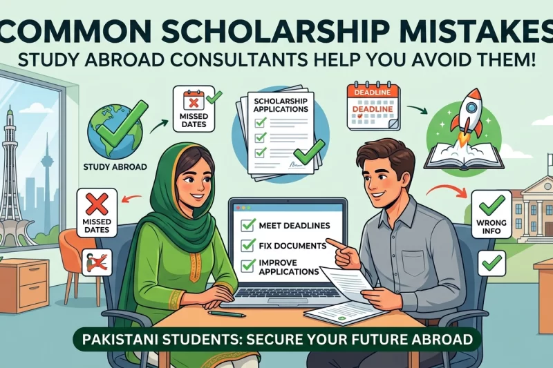 How Study Abroad Consultants Help Avoid Scholarship Mistakes